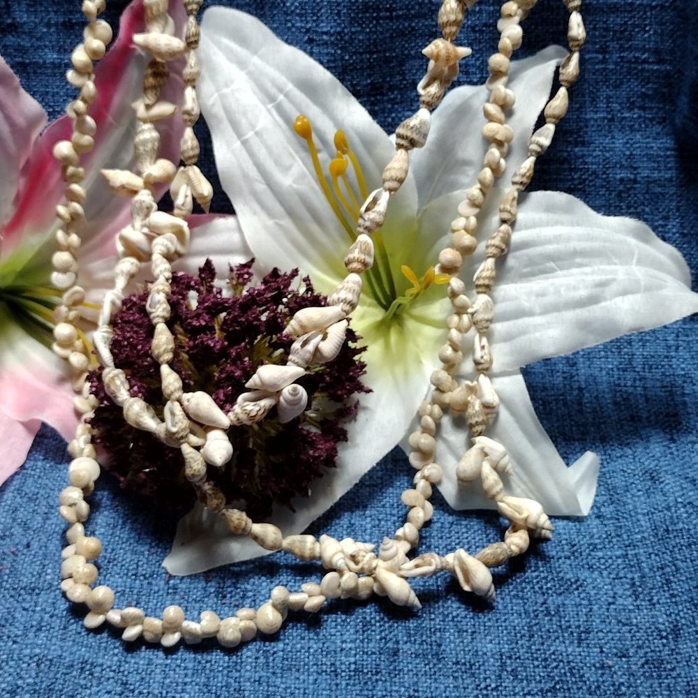 Set of 3 Shell Necklaces  Z4